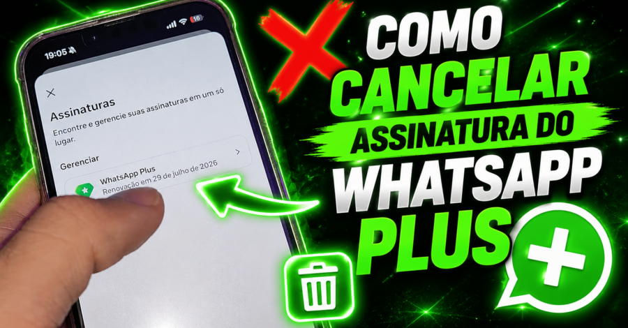 ❌ COMO CANCELAR ASSINATURA DO WHATSAPP PLUS