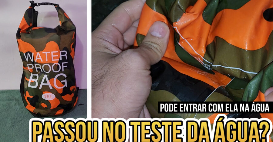 MOCHILA SACOLA BAG IMPERMEÁVEL A PROVA D’ÁGUA SACO CAMUFLADO BOLSA TRILHA, MERGULHO, PRAIA, NATAÇÃO