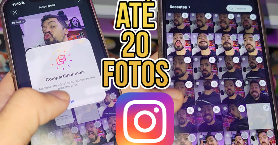 AGORA TEM COMO POSTAR 20 FOTOS OU VÍDEOS DE UMA SÓ VEZ NO INSTAGRAM NO MESMO POST