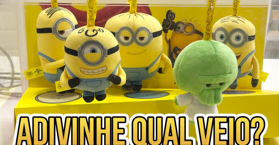 🟡 SURPRESA! ABRINDO O MEU 1º PACOTE SECRETO MINIONS DO BURGER KING JR