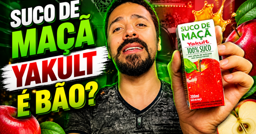 🍎 SUCO DE MAÇA YAKULT É BÃO?