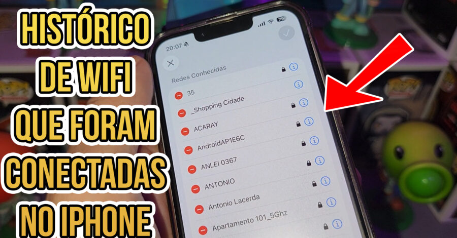COMO VER HISTÓRICO DE REDES WIFI QUE FORAM CONECTADAS NO IPHONE