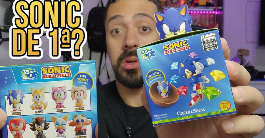 SERÁ QUE EU CONSEGUI ENCONTRAR O SONIC DE 1º NA CAIXINHA DE CHOCOLATE DA CACAU SHOW ?
