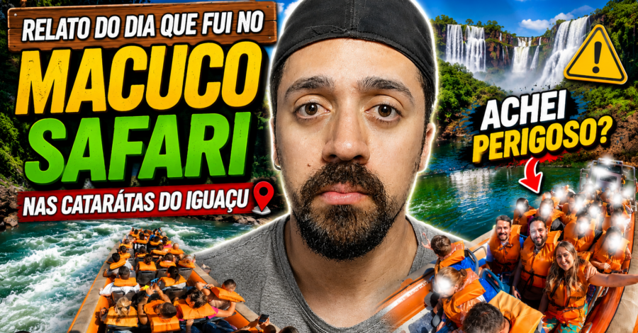 RELATO DO DIA QUE FUI NO MACUCO SAFARI NAS CATARÁTAS DO IGUAÇU … ACHEI PERIGOSO?
