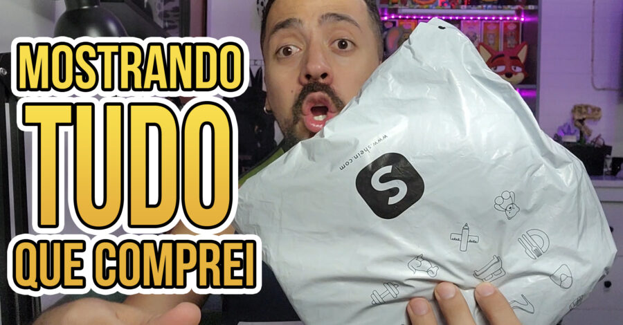 CHEGOU UM PACOTE DE COMPRAS DA SHEIN – MOSTRANDO TUDO QUE COMPREI