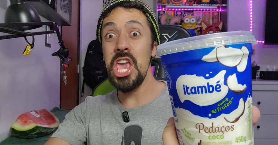 PROVEI O ITAMBÉ IOGURTE COM PEDAÇOS DE FRUTAS… É BOM?