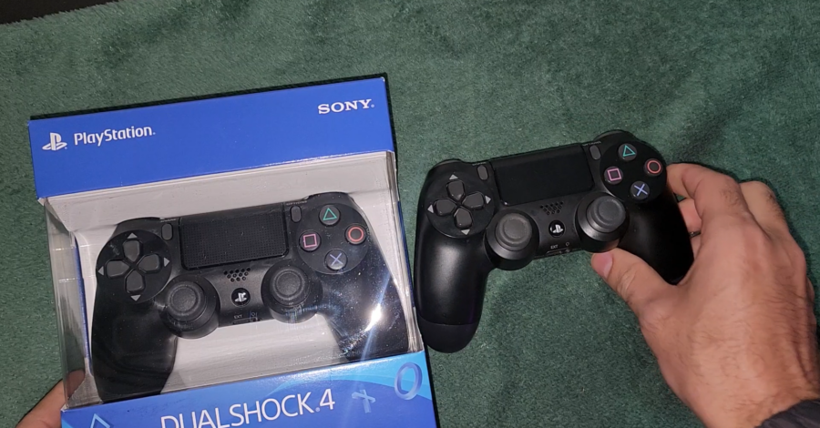 unboxing : Controle Dualshock 4 – PlayStation 4 – Preto