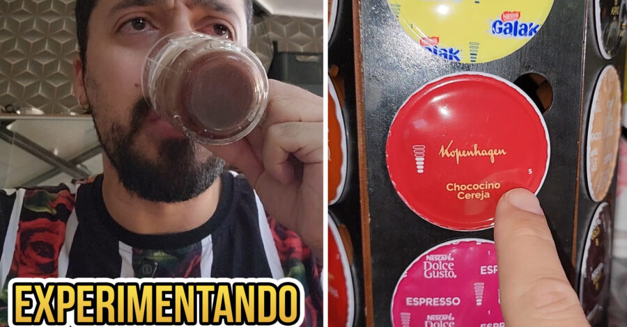 EXPERIMENTEI O CHOCOCINO CEREJA – MINHA OPINIÃO ( DOLCE GUSTO )