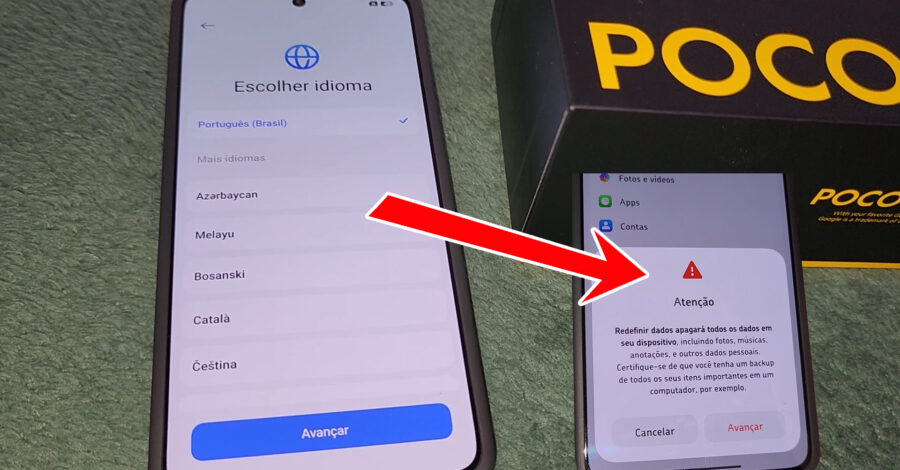 COMO FORMATAR CELULAR POCO X7 PRO PARA PADRÃO DE FÁBRICA ( ZERAR ) PASSO A PASSO