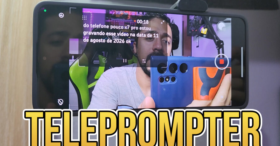 COMO USAR A FUNÇÃO TELEPROMPTER NO POCO X7 PRO