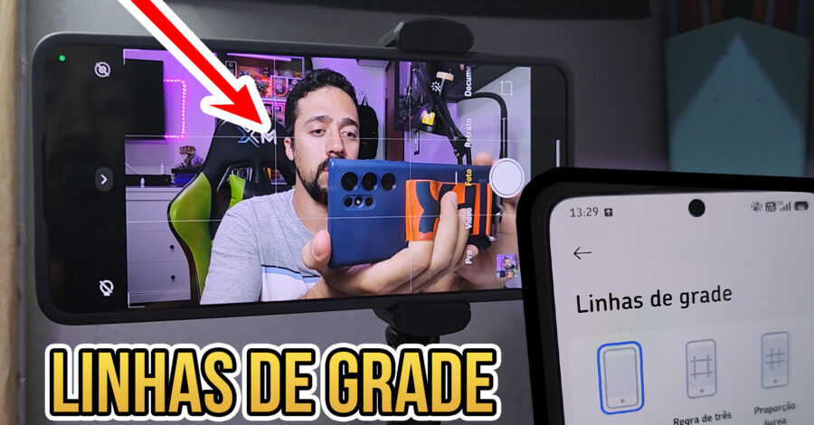 COMO COLOCAR LINHAS DE GRADE NAS FOTOS E VÍDEOS DO XIAOMI POCO X7 PRO
