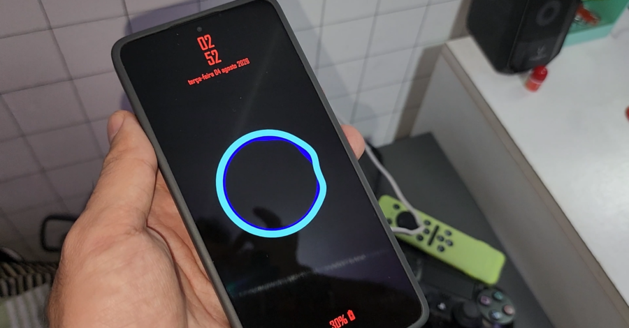 COMO COLOCAR UMA ANIMAÇÃO QUANDO CONECTAR O CELULAR PARA CARREGAR?