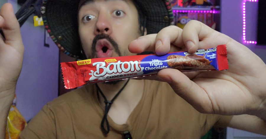 PROVEI O NOVO BATON CHOCO STICK SABOR : TRIPLO CHOCOLATE