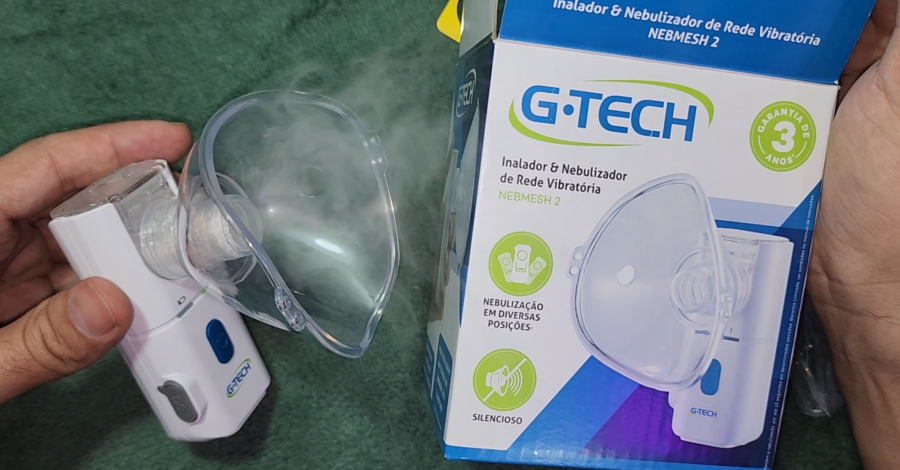 COMO MONTAR E COMO USAR : PASSO A PASSO FÁCIL – INALADOR / NEBULIZADOR G-TECH