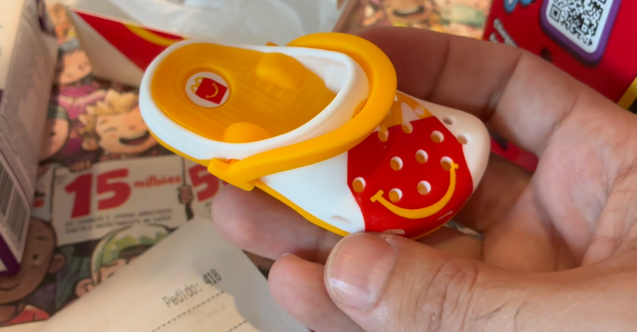 COMPREI MINHA 1ª CROCS DO MC LANCHE FELIZ ( MC DONALDS )