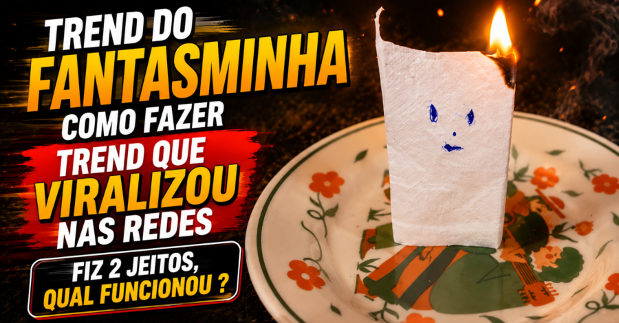 TREND DO FANTASMINHA QUE VOA: COMO FAZER ? VIRALIZOU NAS REDES ( FIZ 2 JEITOS, QUAL FUNCIONOU ? )