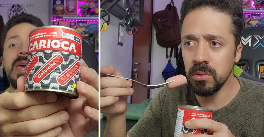 PELA 1ª VEZ: EXPERIMENTADO SALSICHA ENLATADA
