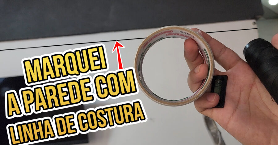 DICA: COMO MARCAR A PAREDE SEM RISCAR, PARA COLOCAR PRATELEIRA / FAZER FUROS DE PARAFUSO