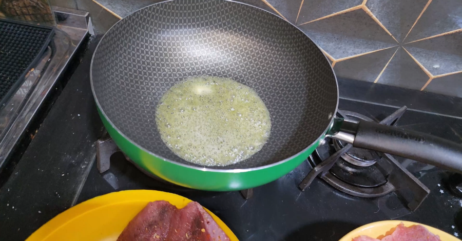 USANDO A FRIGIDEIRA VERDE MULTIFLON DE 3,1 LITROS