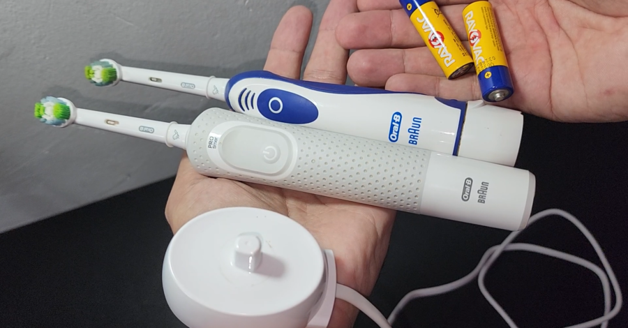 ESCOVA DE DENTE ELÉTRICA A PILHA OU A BATERIA? QUAL EU PREFIRO?