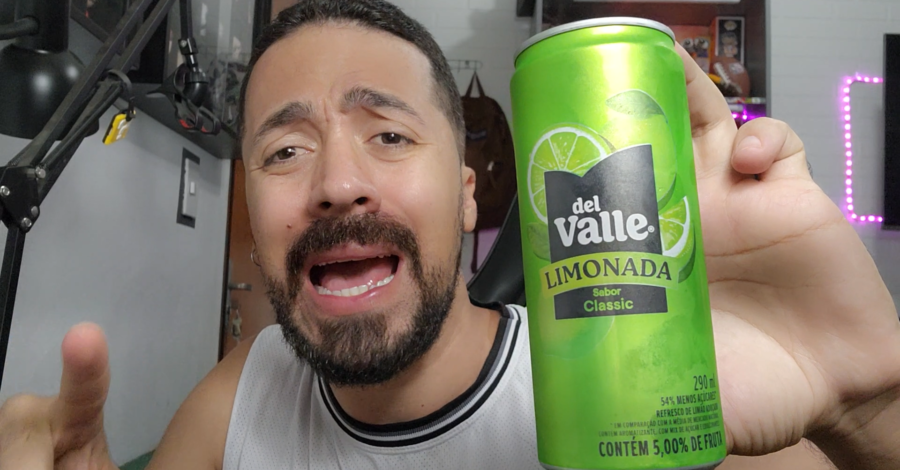 🍋 GOSTEI? DEL VALLE LIMONADA SABOR CLASSIC ( LATA )