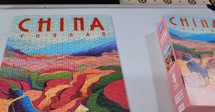 TIVE DIFICULDADE NA PARTE DE CIMA DO QUEBRA-CABEÇA POSTAIS DO MUNDO CHINA + GABARITO