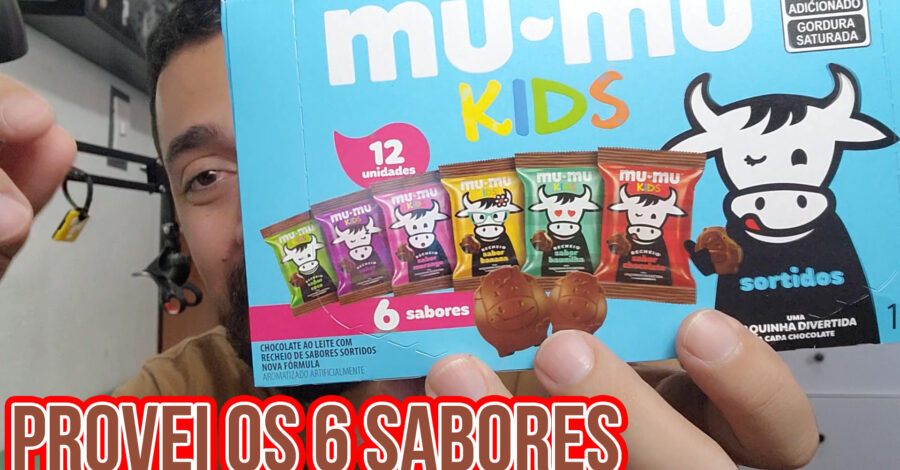 PROVEI OS 6 SABORES DA CAIXA DE CHOCOLATE MUMU KIDS ( BANANA, MORANGO, UVA, BAUNILHA … ) É BOM?