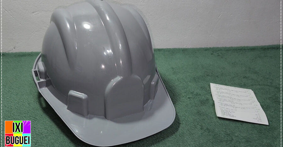 COMPREI UM CAPACETE DE OBRA CINZA… COMO OLHA O CA ?