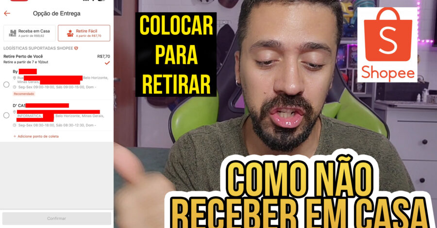 USEI PELA 1ª VEZ O RETIRE FÁCIL DA SHOPEE – ENCOMENDA CHEGA NO PONTO DE RETIRADA E TEM QUE BUSCAR..