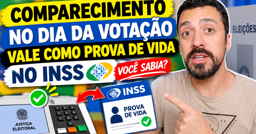 COMPARECIMENTO NO DIA DA VOTAÇÃO VALE COMO PROVA DE VIDA NO INSS : VOCÊ SABIA?
